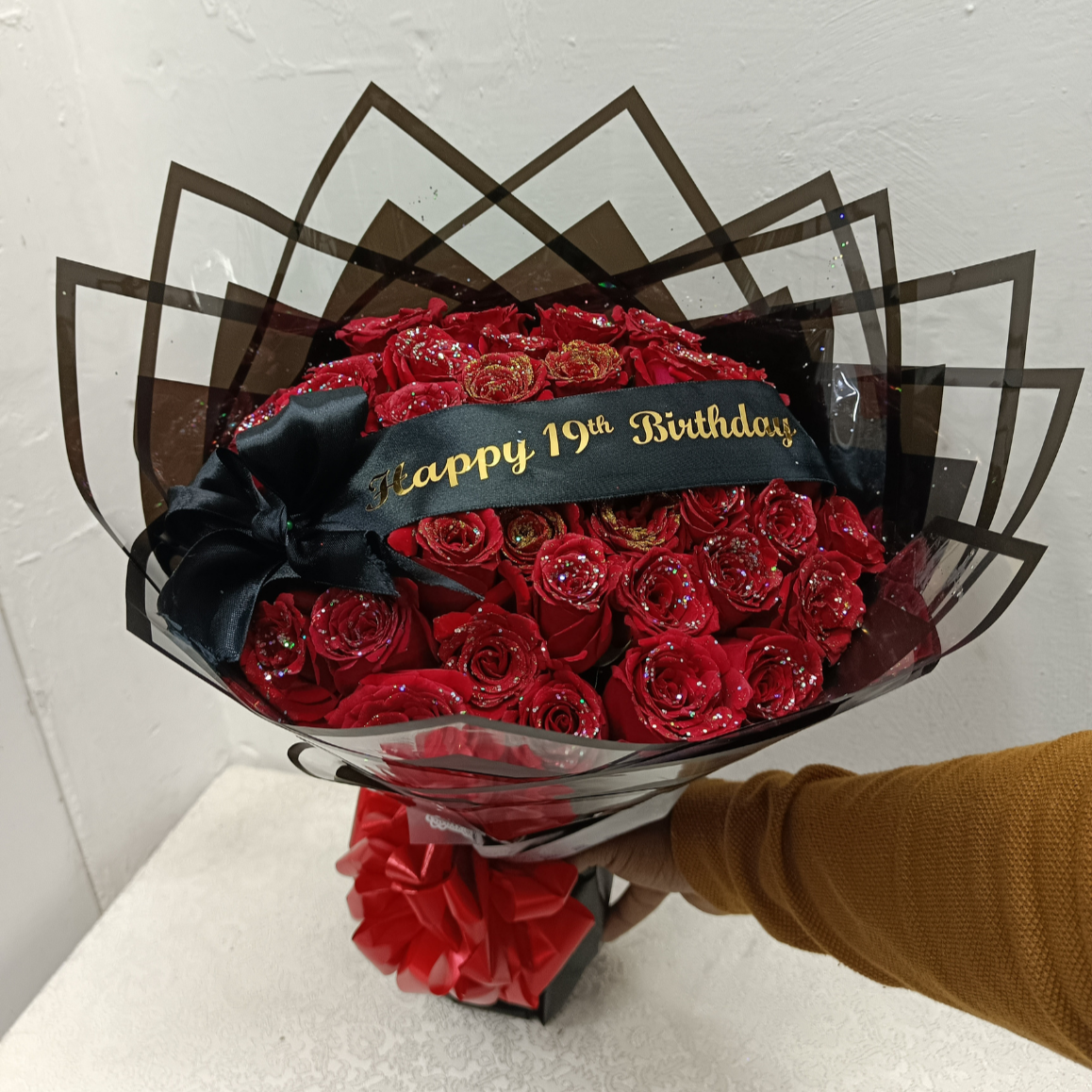 Happy Moments Glitter Bouquet