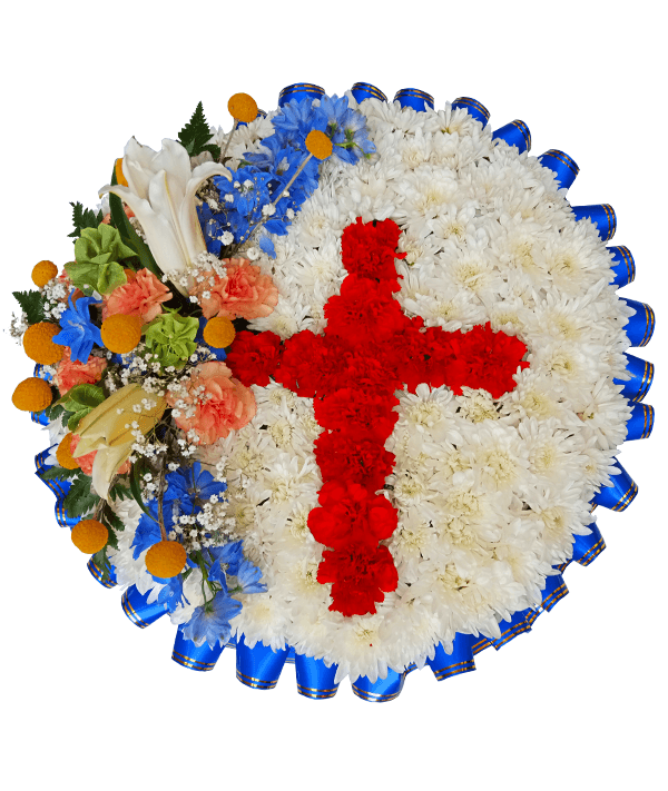 Special round wreath