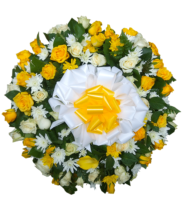 Glorious round wreath