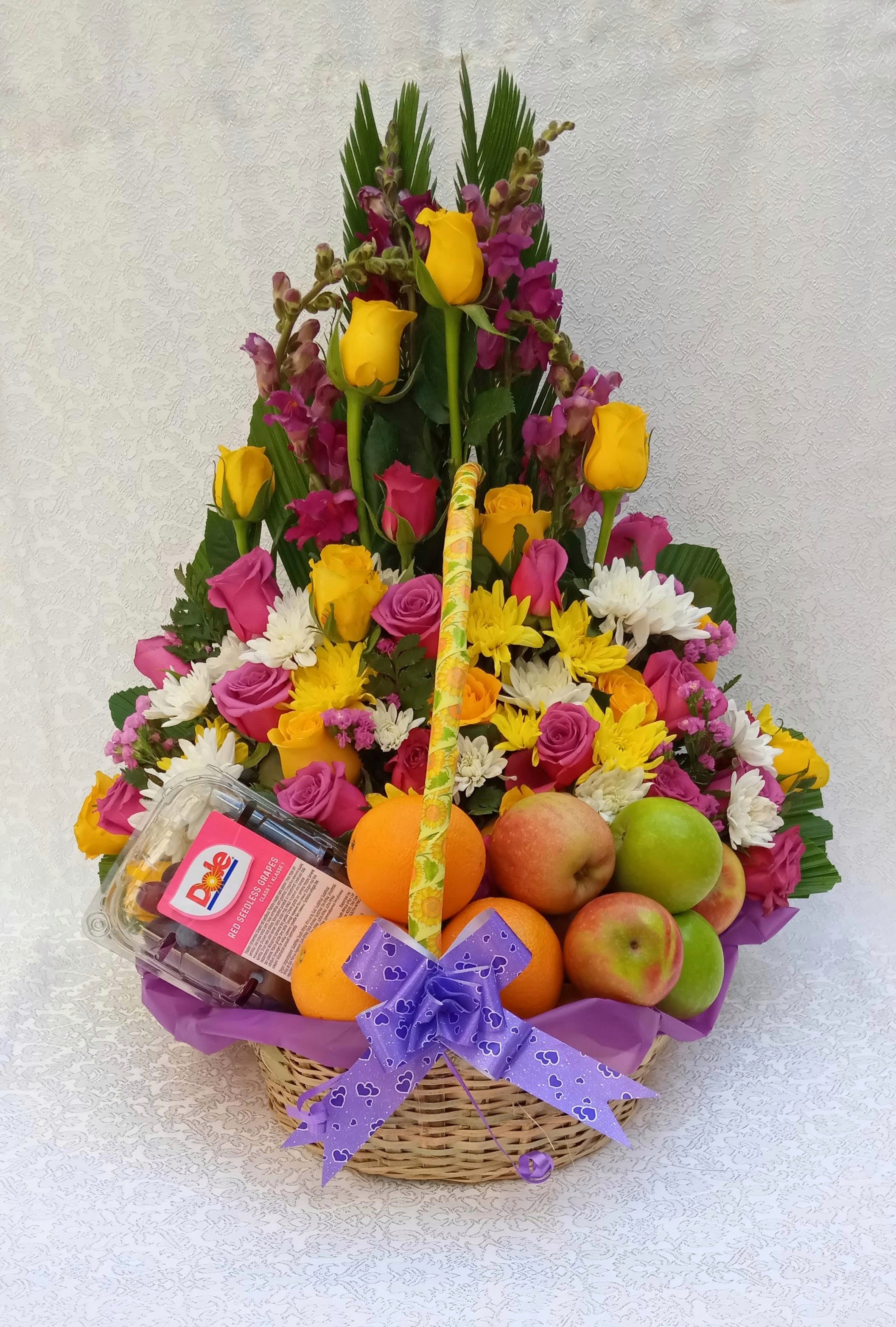 Sweet melody fruit basket