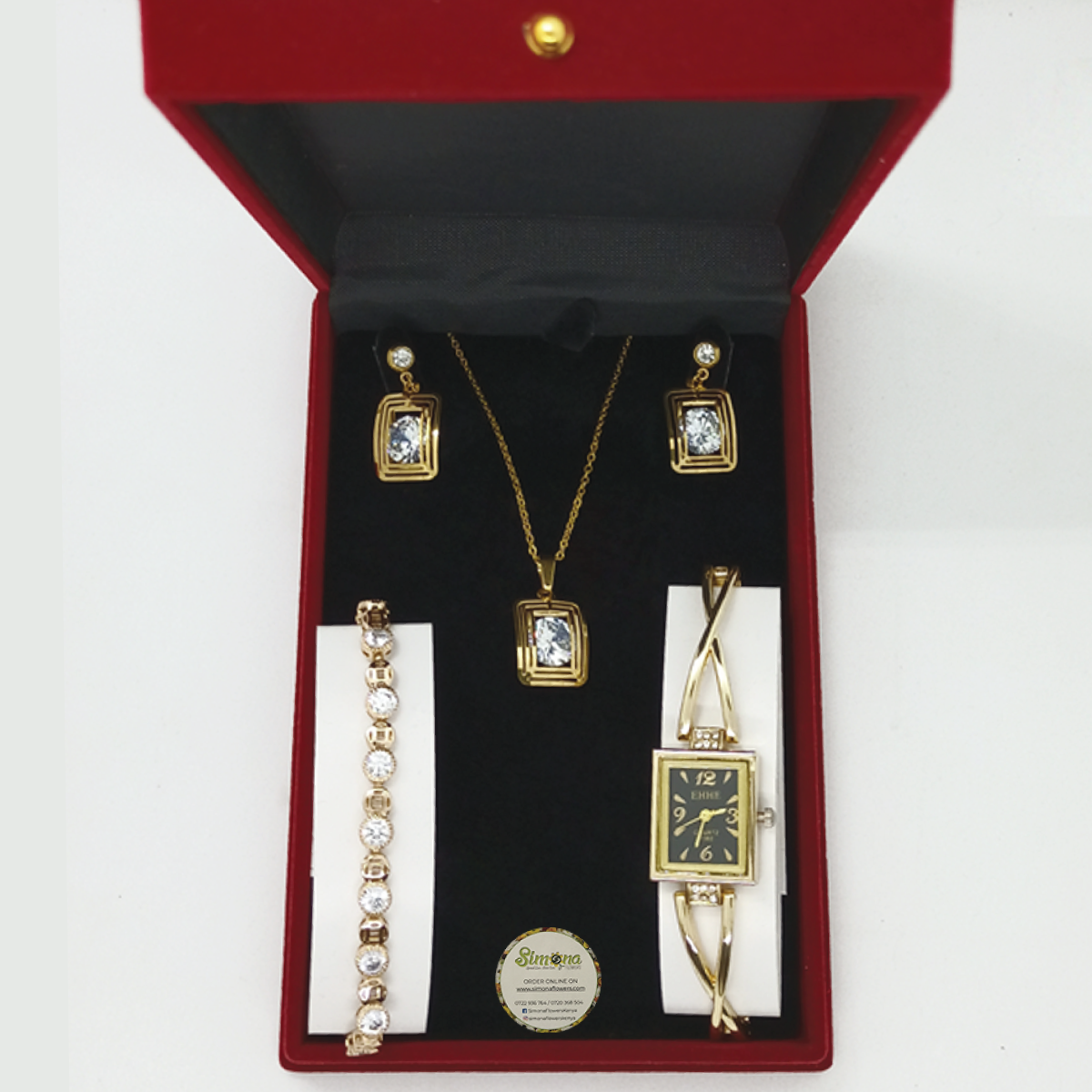 Gold chains and discount watches