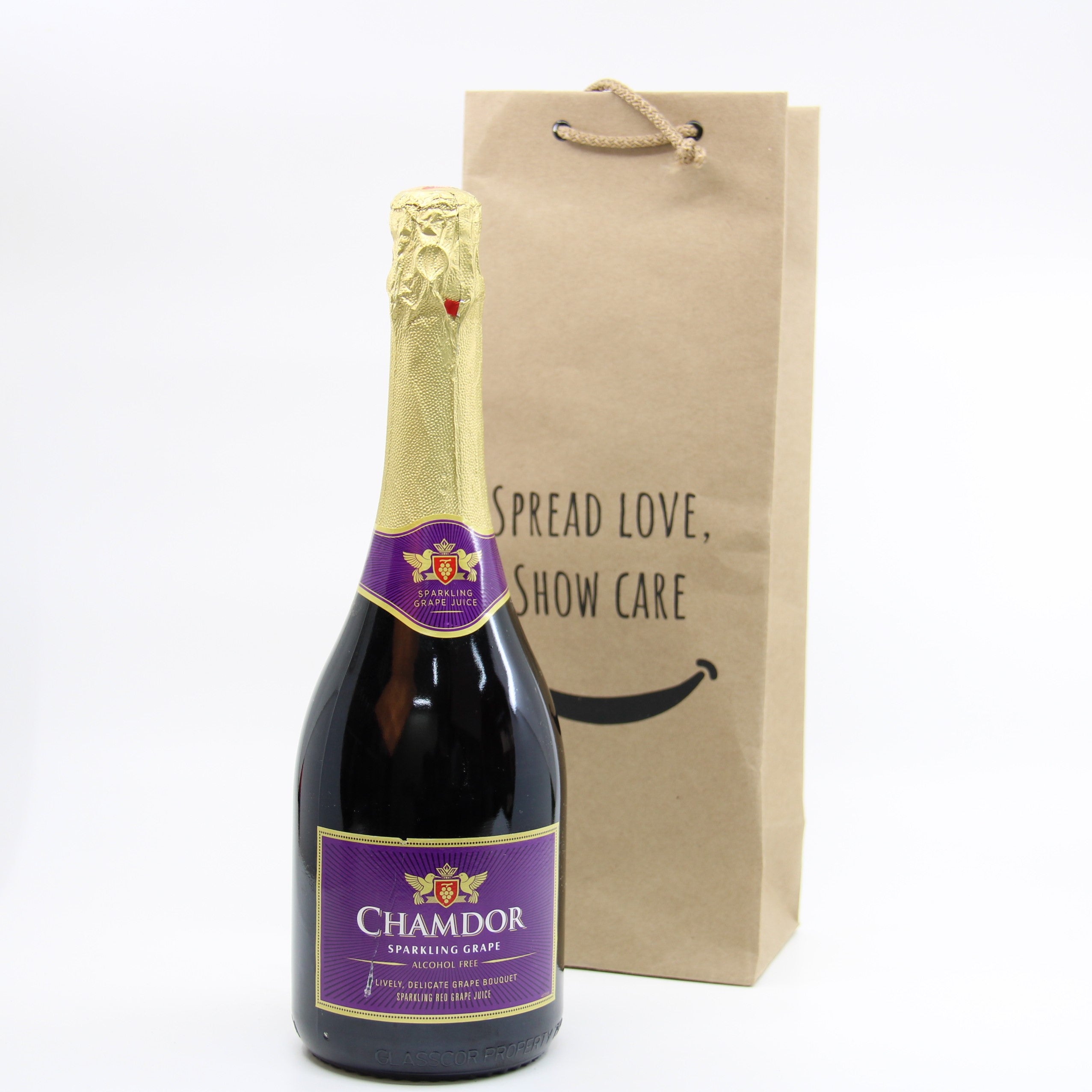 Simona Flowers - Enjoy the savoury taste of either the white or red, non-alcoholic Chamdor wine.