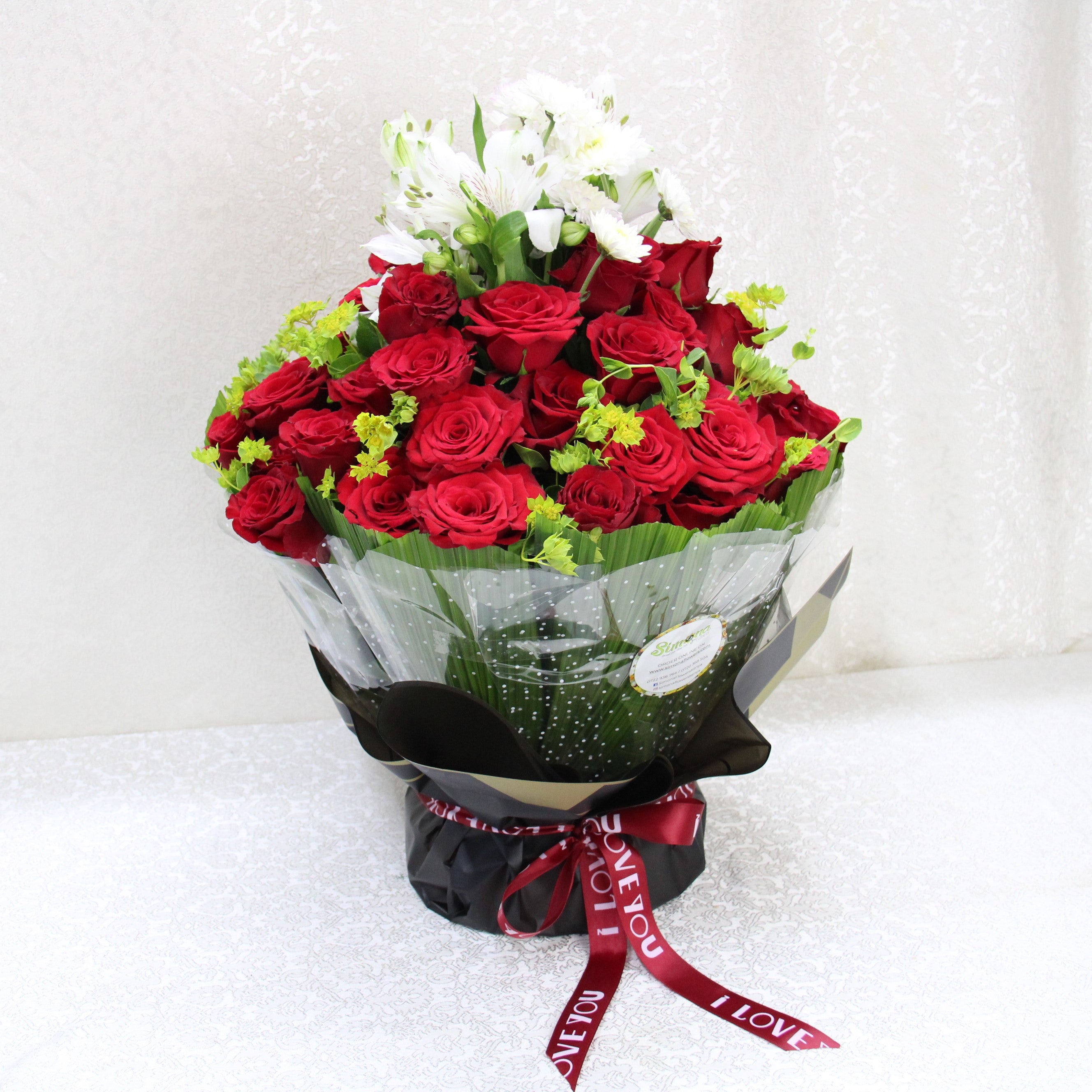 Cupid water bouquet