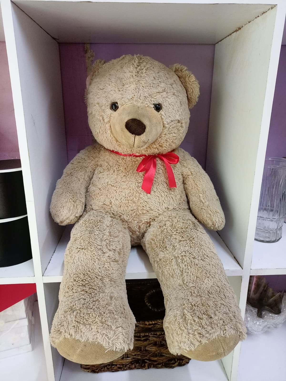 Light brown teddy - 80cm