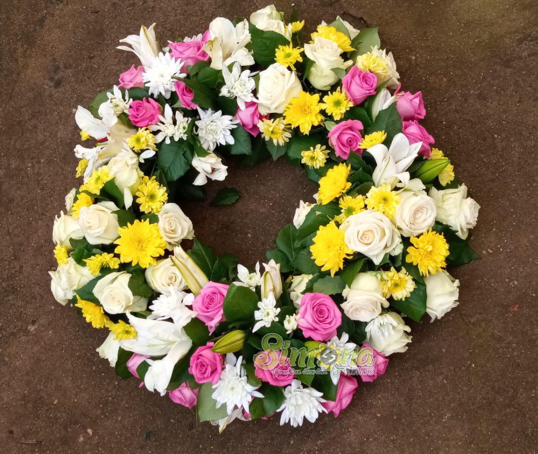 Corporate - Forever Memories Round Wreath