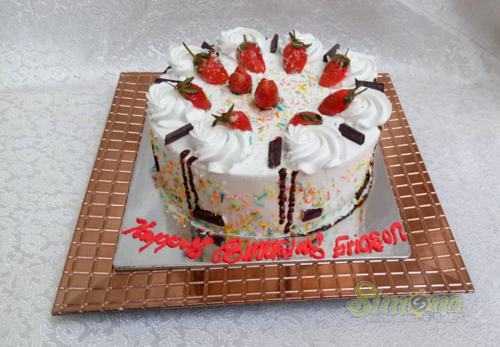 White forest cake