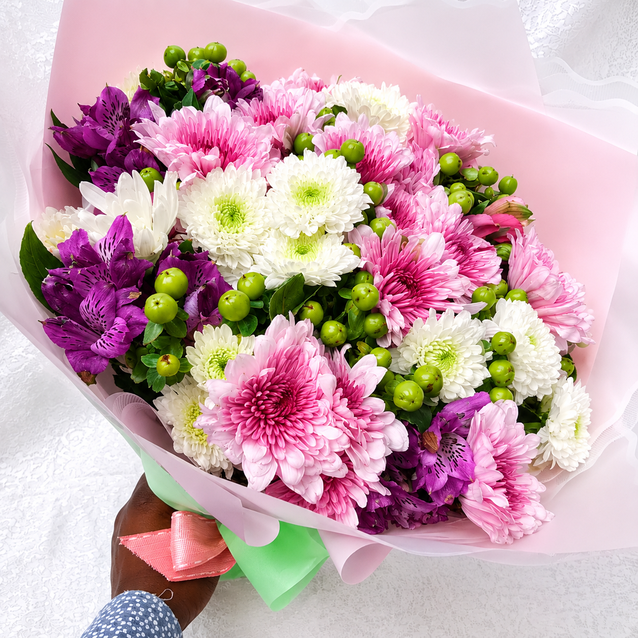 Decorative Hand Bouquet