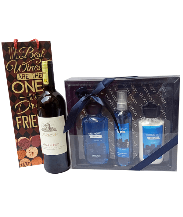 Charming Love wine and gift package.