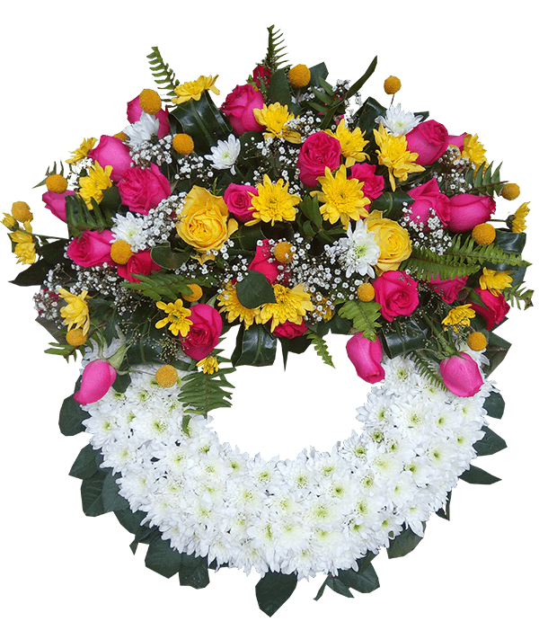 Bright and Beautiful wreath