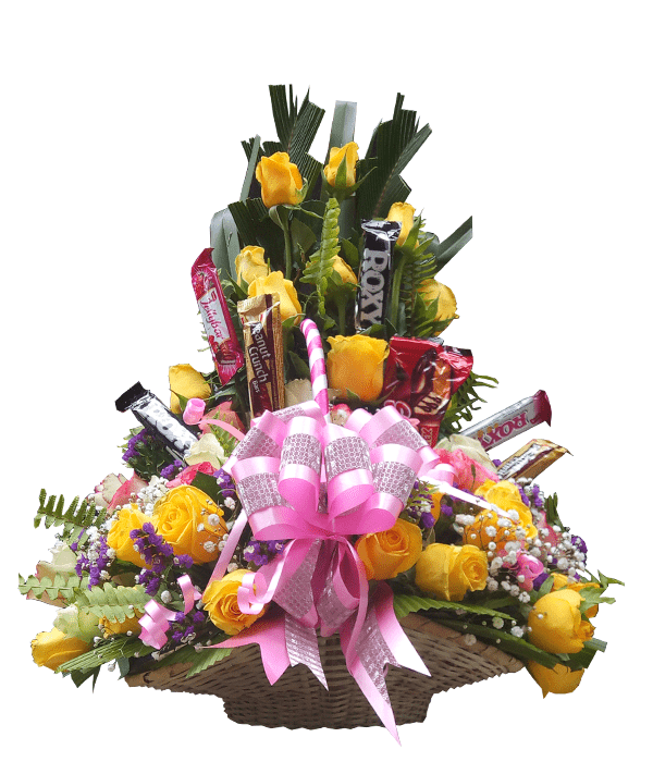 Perfect Love Flower Basket
