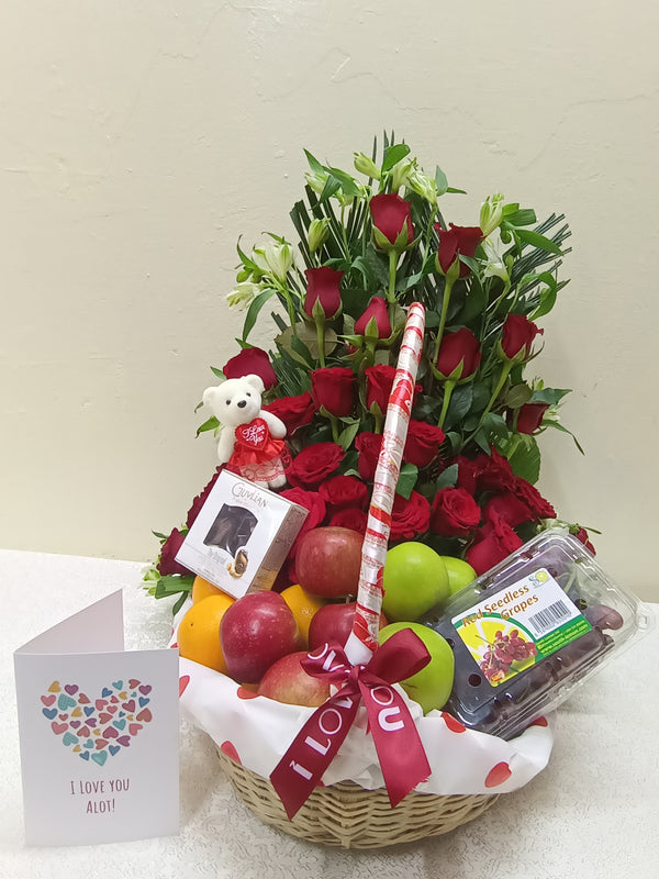 Fruity love basket
