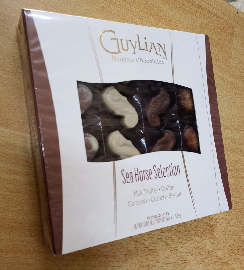 Simona Flowers - Try the tasty Guylian sea horse collection chocolates from Cupido. Weighs 150g.